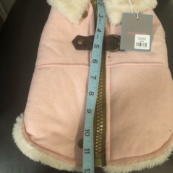 DOGOPET FURRY RUNNER COAT PINK SIZE S - Picture 6 of 11